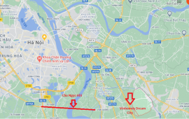 Vị trí chính xác của siêu dự án Vinhomes The Empire City Hưng Yên rộng gần 450ha